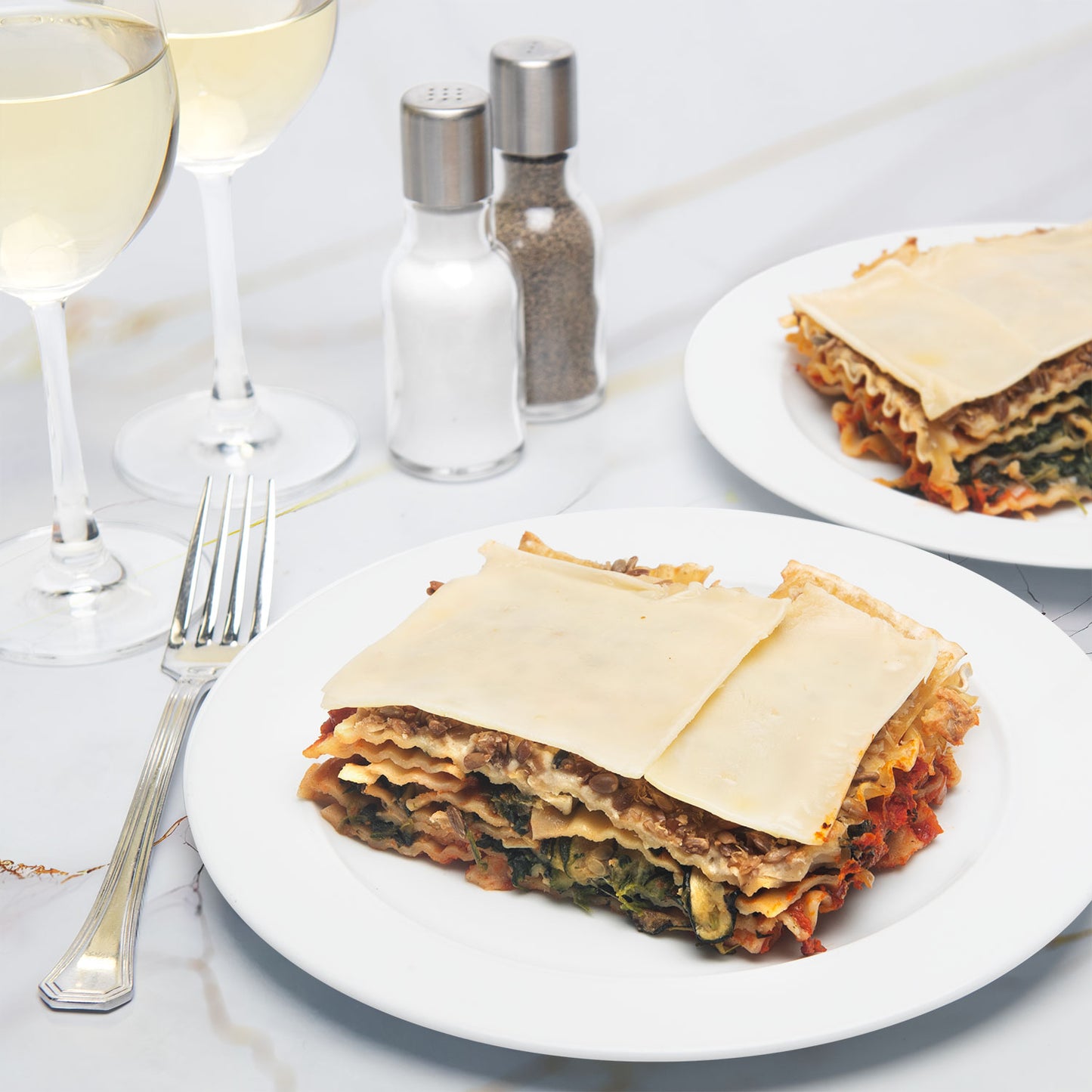 Vegetable Vegan Lasagna (2 portions)