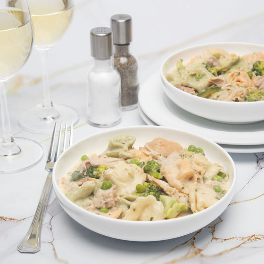 Pasta Primavera with Lemon Chicken (4 portions)