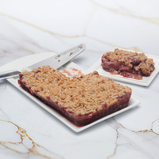 Strawberry Crumble (V)