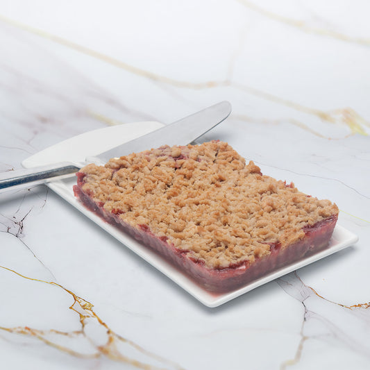 Strawberry and Rhubarb Crumble